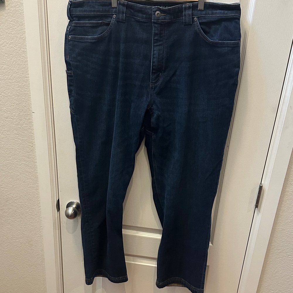 Duluth Trading Co Men's Dark Navy Straight Jeans 40x30